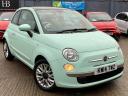 Fiat 500 1.2 Lounge Euro 6 (s/s) 3dr